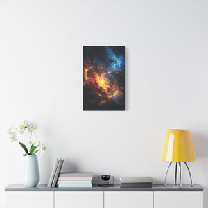 Cosmic Art Canvas, Galaxy Wall Decor, Stellar Home Design, Space Artwork, Astronomical Gift