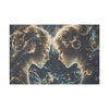 Celestial Twin Souls Wall Art, Zodiac-Inspired Décor, Cosmic Print, Galaxy Poster, Astrology Gift