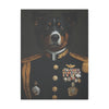 Australian Shepherd Military Wall Art - Patriotic Dog Decor for Army, Air Force, Navy, Marines