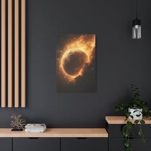 Galactic Wall Art Print, Cosmic Home Decor, Space Lover Gift, Modern Canvas Artwork