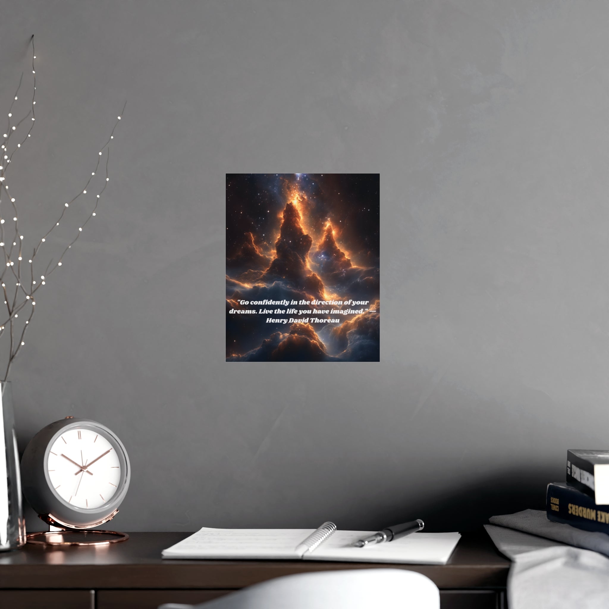 Inspirational AI Art Matte Posters, Vertical & Horizontal Prints, Home Decor, Wall Art, Dorm Room Decor, Office Wall Decor