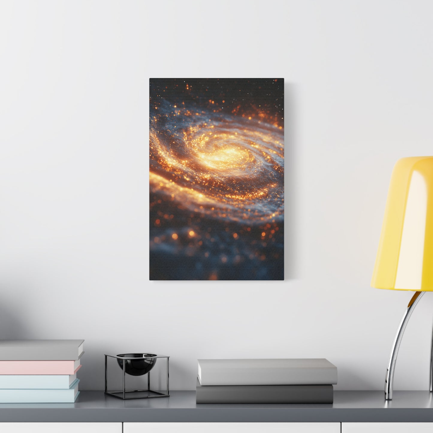 Galactic Canvas Wall Art, Cosmic Decor, Space Themed Gift, Astronomy Lover's Art, Home Decor, Starry Night Artwork