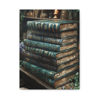 Artistic Book Canvas Print