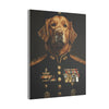 Dog, Golden Retriever, Military, Military Dress, Army, Air Force, Navy, Marines, Dog Wall Art, Dog Art, Military Wall Art, Military Art