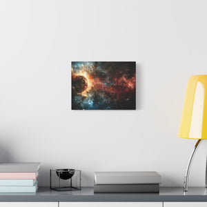 Cosmic Canvas Print, Wall Art, Outer Space Décor, Galaxy Artwork, Cosmic Home Décor