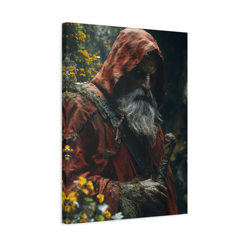Mystical Forest Canvas Print, Wall Art, Fantasy Decor, Nature Inspired Gift, Home Wall Decor, Witchcraft Theme, Magical Atmosphere