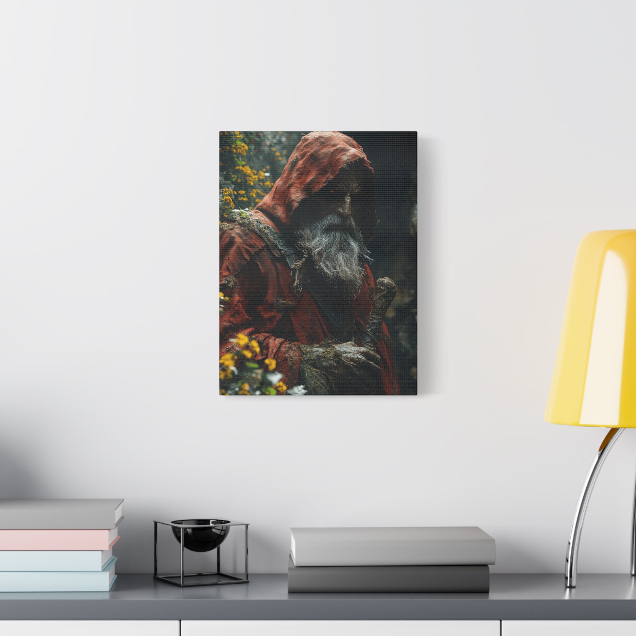 Mystical Forest Canvas Print, Wall Art, Fantasy Decor, Nature Inspired Gift, Home Wall Decor, Witchcraft Theme, Magical Atmosphere