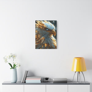 Stunning Eagle Art Canvas Print, Wall Décor, Home Décor, Gift for Bird Lovers, Nature Wall Art