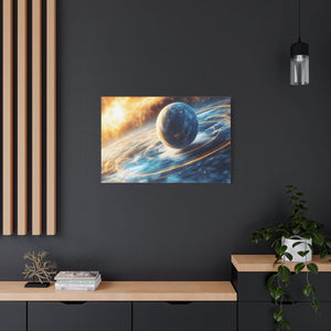Cosmic Canvas Art, Galaxy Decor, Space Wall Art, Universe Print , Home Decoration, Gift for Astronaut Lovers
