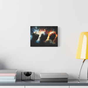 Cosmic Art Canvas, Space Home Decor, Astral Wall Art, Galaxy Prints, Modern Office Decor, Gift for Space Lovers, Unique Artwork