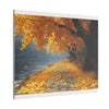 Autumn Décor, Canvas Art, AI Autumn Landscape, Nature Artwork Gift, Modern Wall Hanging, Unique Wall Art