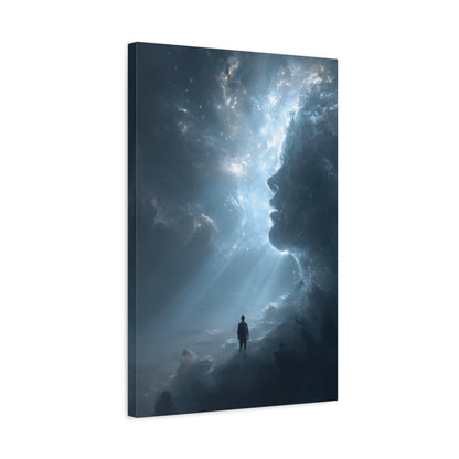 Stretched Canvas Wall Art, Dreamy Surreal Landscape, Home Decor, Gift for Art Lovers, Modern Artwork, Unique Wall Decoration