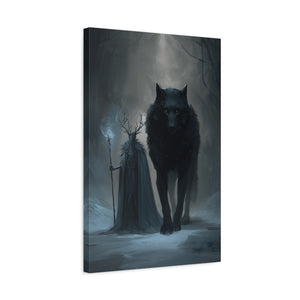 Mystical Fantasy Art Canvas, Wall Decor, Home Decoration, Gift for Fantasy Lovers, Dark Aesthetic Art