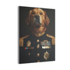 Dog, Golden Retriever, Military, Military Dress, Army, Air Force, Navy, Marines, Dog Wall Art, Dog Art, Military Wall Art, Military Art