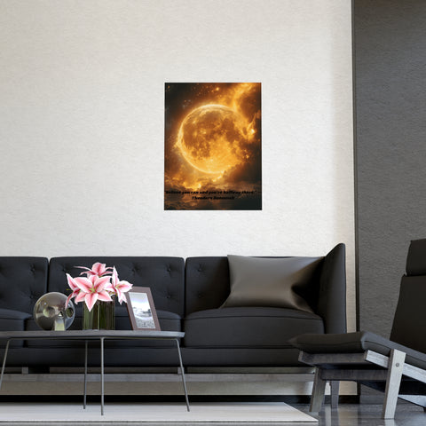 Inspirational AI Art Matte Posters, Vertical & Horizontal Prints, Home Decor, Wall Art, Dorm Room Decor, Office Wall Decor