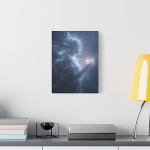 Celestial Canvas Art, Space Wall Decor, Cosmic Home Decor, Inspirational Gift, Science Fiction Wall Art