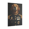 Dog, Golden Retriever, Military, Military Dress, Army, Air Force, Navy, Marines, Dog Wall Art, Dog Art, Military Wall Art, Military Art