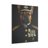 Dog, Bulldog, Military, Military Dress, Army, Air Force, Navy, Marines, Dog Wall Art, Dog Art, Military Wall Art, Military Art