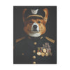 Dog, Pembroke Welsh Corgi, Military, Military Dress, Army, Air Force, Navy, Marines, Dog Wall Art, Dog Art, Military Wall Art, Military Art