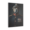 Bulldog Military Wall Art - Patriotic Dog Décor for Army, Air Force, Navy, Marines