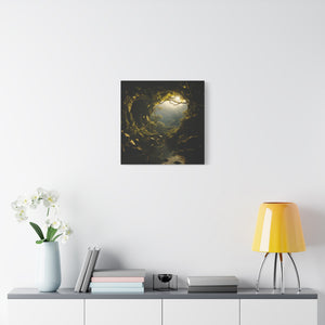 Nature Retreat Wall Art, Forest Canvas Decor, Home Decoration, Tranquil Landscape, Meditation Print, Gift for Nature Lovers