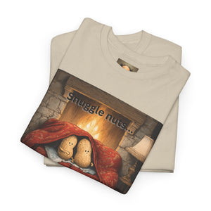 Funny Peanut Snuggling Unisex Tee
