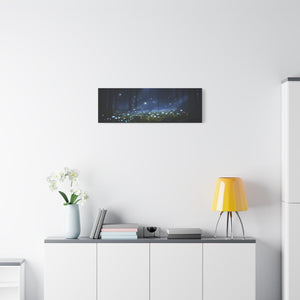 Canvas Wall Art, Enchanted Forest Print, Home Décor, Nature Lover Gift, Magical Atmosphere