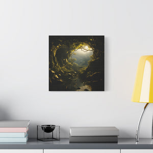 Nature Retreat Wall Art, Forest Canvas Decor, Home Decoration, Tranquil Landscape, Meditation Print, Gift for Nature Lovers