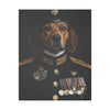 Dog, Beagle, Military, Military Dress, Army, Air Force, Navy, Marines, Dog Wall Art, Dog Art, Military Wall Art, Military Art