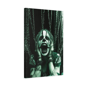 Gothic Art Canvas Print, Spooky Home Decor, Wall Art for Halloween, Unique Gift for Art Lovers, Dark Aesthetic Decoration