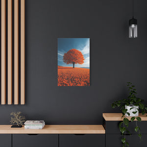 Vibrant Autumn Canvas Print - Colorful Home Décor, Fall Wall Art, Rustic Décor