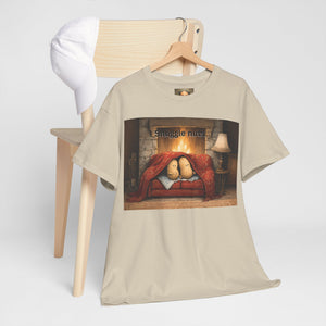 Funny Peanut Snuggling Unisex Tee
