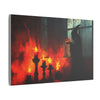 Halloween Décor, Spooky Wall Art, Canvas Art, Scary AI Images, Horror Fan Gift