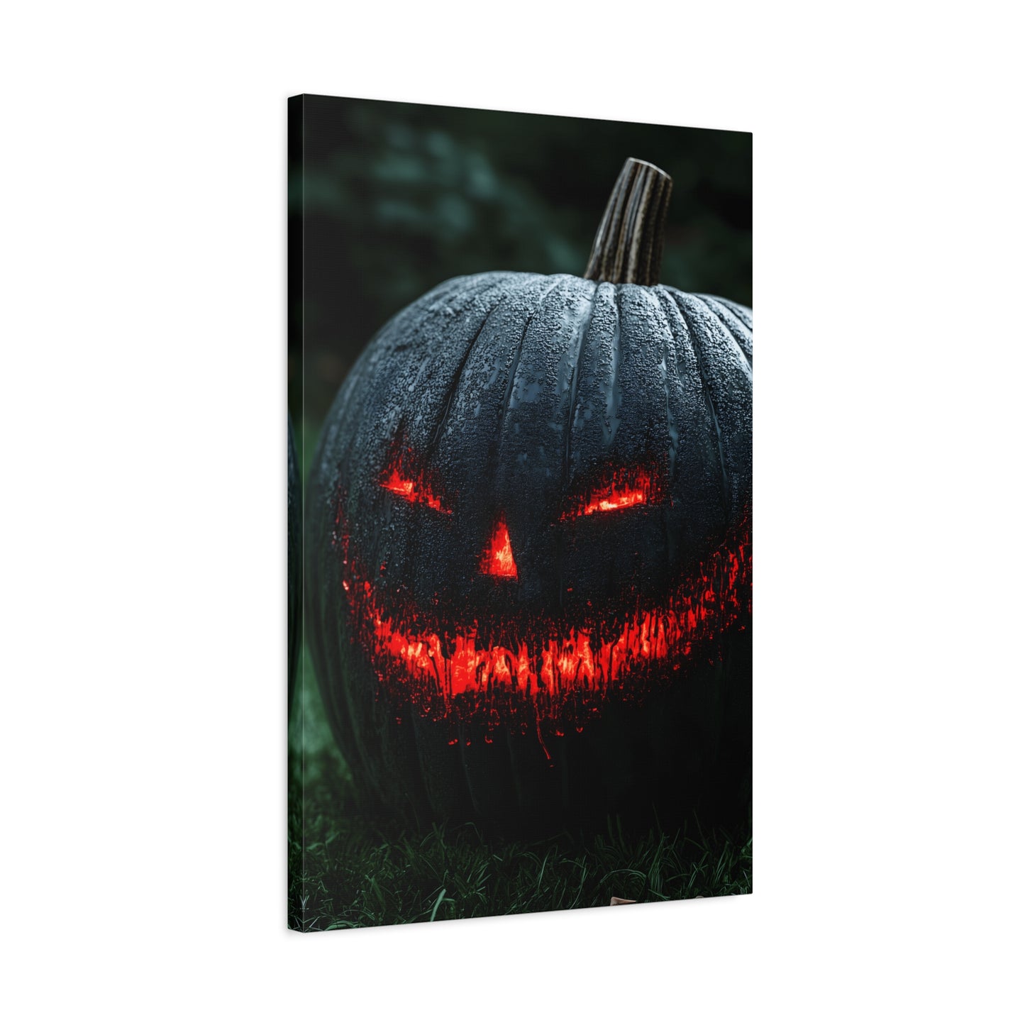 Spooky Halloween Canvas Art, Pumpkin Wall Decor for Fall, Haunted House Decoration, Halloween Gift, Trick-or-Treat Decor