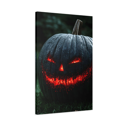 Spooky Halloween Canvas Art, Pumpkin Wall Decor for Fall, Haunted House Decoration, Halloween Gift, Trick-or-Treat Decor