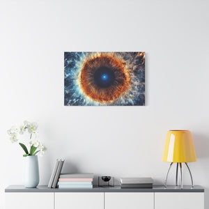 Galactic Eye Canvas Art, Cosmic Wall Decor, Space-Inspired Art, Unique Home Decor, Astronomical Gift Idea