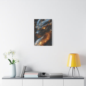 Majestic Dragon Canvas Print, Fantasy Wall Art, Home Décor, Gift for Dragon Lovers