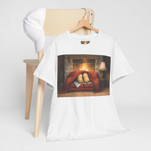 Funny Peanut Snuggling Unisex Tee