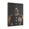 Australian Shepherd Military Wall Art - Patriotic Dog Decor for Army, Air Force, Navy, Marines