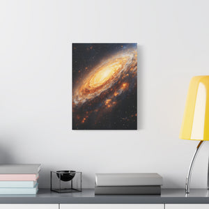 Galaxy Art Canvas Print, Cosmic Wall Decor, Space Lover Gift, Astronaut Home Decoration, Astrology Art