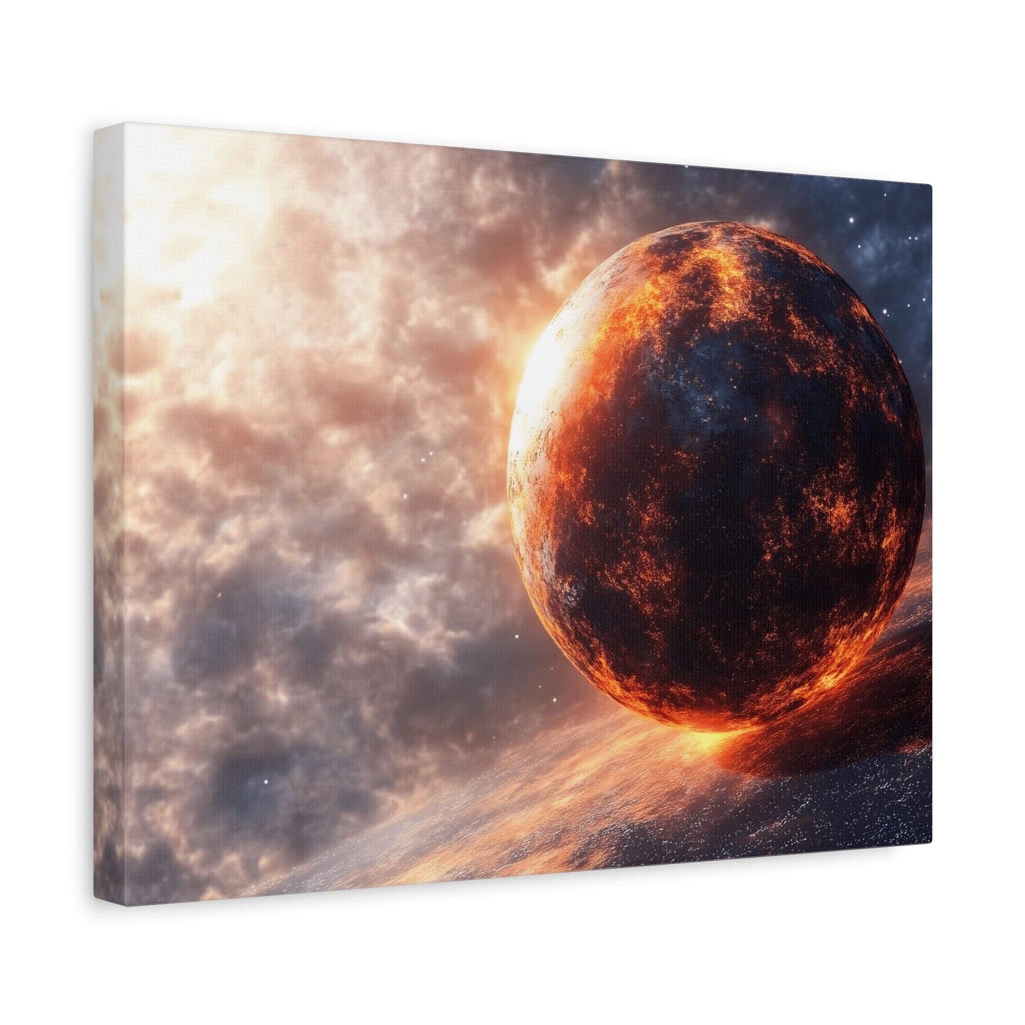 Cosmic Wall Art Print, Galaxy Canvas, Space Decor, Celestial Artwork, Modern Home Decor, Gifts for Astronomy Lovers