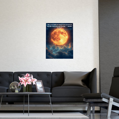 Inspirational AI Art Matte Posters, Vertical & Horizontal Prints, Home Decor, Wall Art, Dorm Room Decor, Office Wall Decor