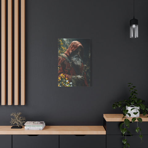 Mystical Forest Canvas Print, Wall Art, Fantasy Decor, Nature Inspired Gift, Home Wall Decor, Witchcraft Theme, Magical Atmosphere