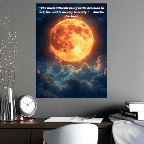 Inspirational AI Art Matte Posters, Vertical & Horizontal Prints, Home Decor, Wall Art, Dorm Room Decor, Office Wall Decor