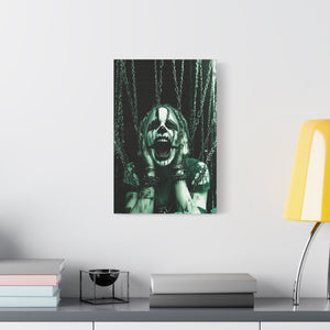 Gothic Art Canvas Print, Spooky Home Decor, Wall Art for Halloween, Unique Gift for Art Lovers, Dark Aesthetic Decoration