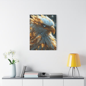 Stunning Eagle Art Canvas Print, Wall Décor, Home Décor, Gift for Bird Lovers, Nature Wall Art