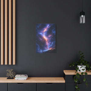 Celestial Canvas Print, Galaxy Wall Art, Home Decor, Starry Night Artwork, Cosmic Print