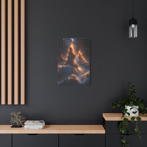 Cosmic Canvas Print, Galaxy Wall Art, Space Decor, Nebula Artwork, Science Fiction Home Decor, Planetary Interior Design