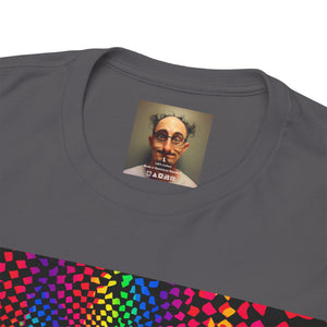 Psychedelic Rainbow Vortex T-Shirt — Trippy Optical Illusion Tee