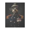 Miniature Schnauzer Military Wall Art - Patriotic Dog Décor for Army, Air Force, Navy, Marines